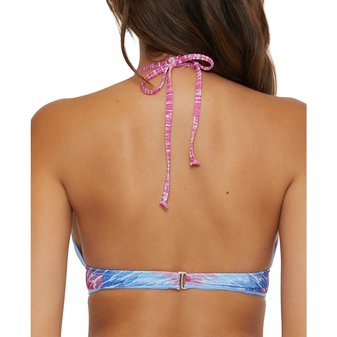 Becca Women's Joshua Tree Halter Bikini Top Multicolor