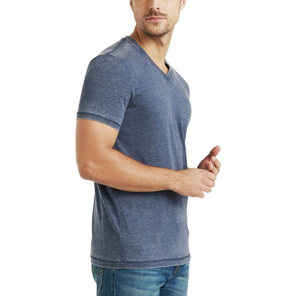 Lucky Brand Men's Venice Burnout V-Neck Tee Shirt