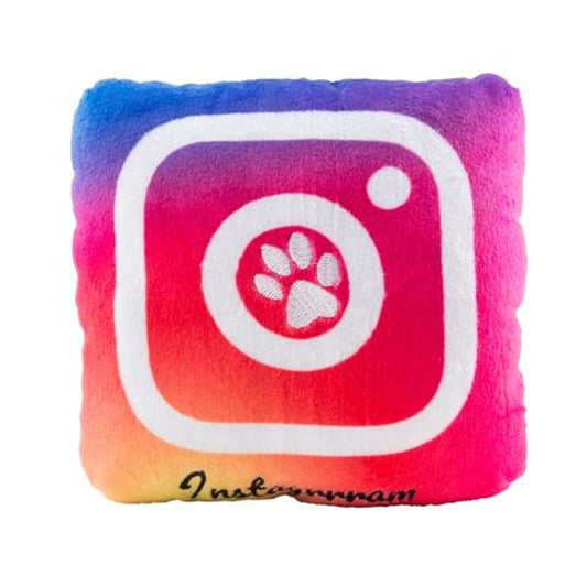 Haute Diggity Dog Instagram Logo Dog Chew Toy