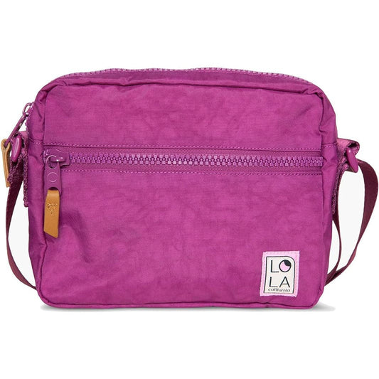Lola California Moonpie Crossbody Bag In Grape Purple