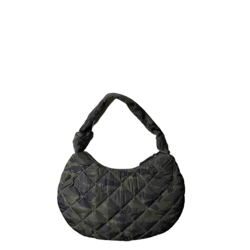 I.N.C. INTERNATIONAL CONCEPTS Olivya Mini Hobo Nylon Crossbody In Camo