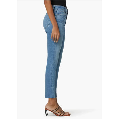 JOE'S JEANS THE LARA MID RISE CIGARETTE CROP CUT HEM CALLIOPE