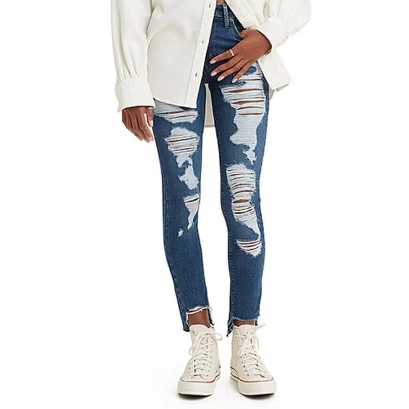 Levi's Women's 721 High Rise Skinny Jeans, "Chelsea" Darkest Hour