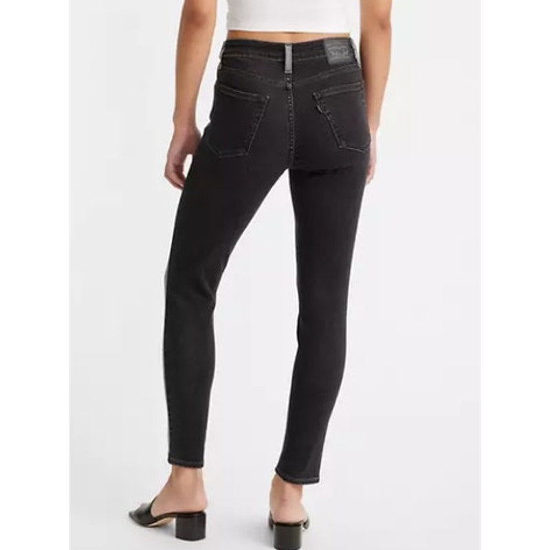 Levi's Women's 721 Inside Out Jeans in Black, "Kinda Moody", Size 25