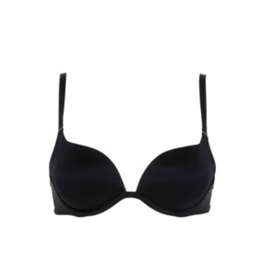 Wolford Solid Black Bra w/ Velvet Details, Adjustable Straps, Multiple Sizes NWT