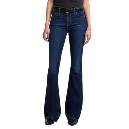 7 For All Mankind Women's Classic Flare-Leg High-Rise "Ali" Jeans in Dark Wash