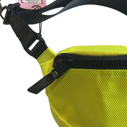 LOLA California Women's Sprite Moonbeam Small Bum Bag In Flourescent Yellow