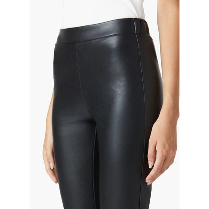 JOE'S JEANS KOREY FAUX LEATHER LEGGING IN BLACK