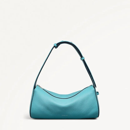 Radley London Abbey Mews Small Ziptop Shoulder Bag In Bright Blue