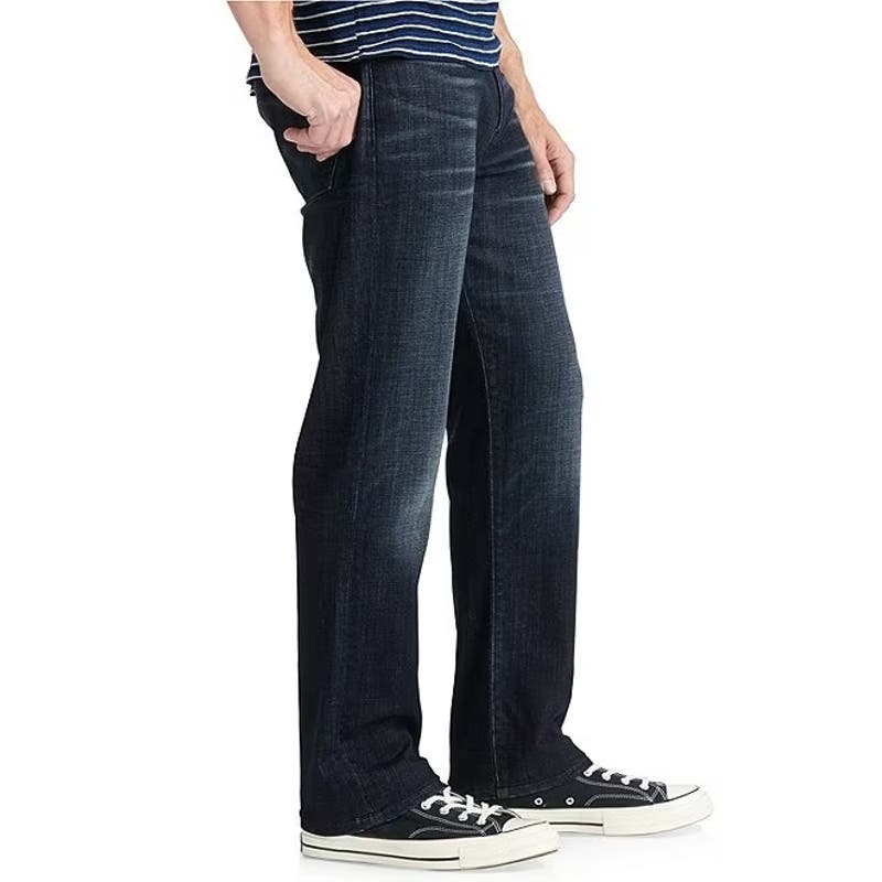 Lucky Brand Jeans Coolmax™ 363 Vintage Straight Jeans In Huron, Size 36 x 32