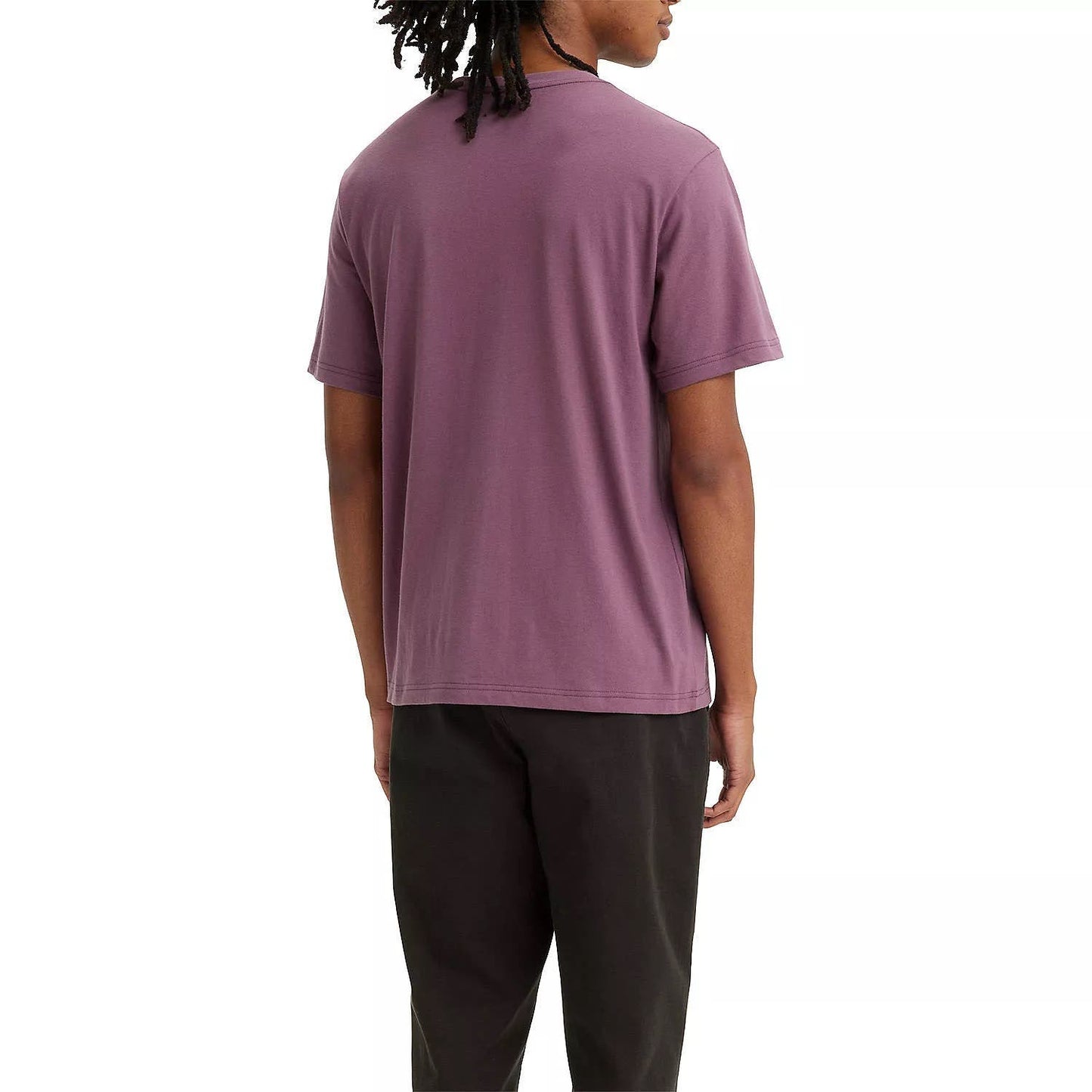 Levi's Men's Relaxed-Fit Short-Sleeve Purple Poster Hortensia Shirt