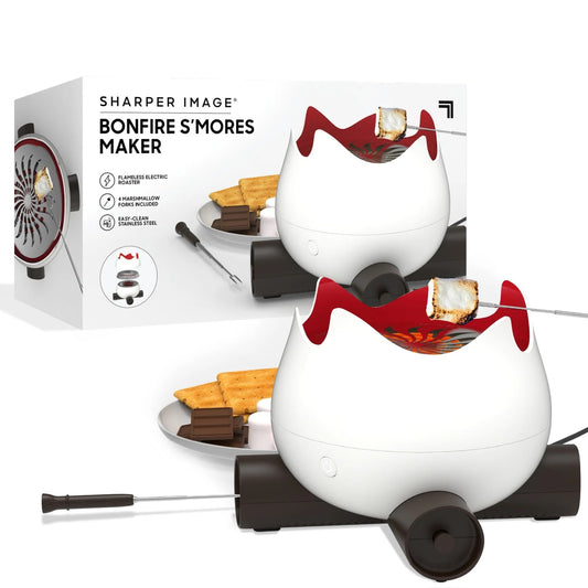 Sharper Image Flameless Marshmallow Roaster White
