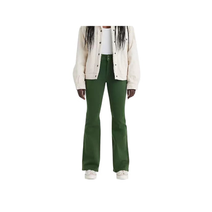 Levi's Women's 726 Western Flare Jeans in Army Green
