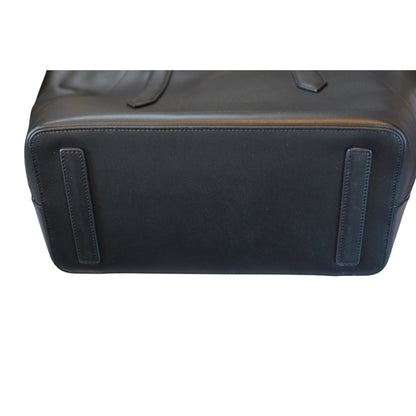 Radley London "Bruton Street" Large Zip-Top Leather Tote Bag in Black