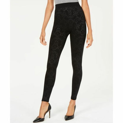 INC International Concepts Ladies Seamless Flocked Embossed Legging
