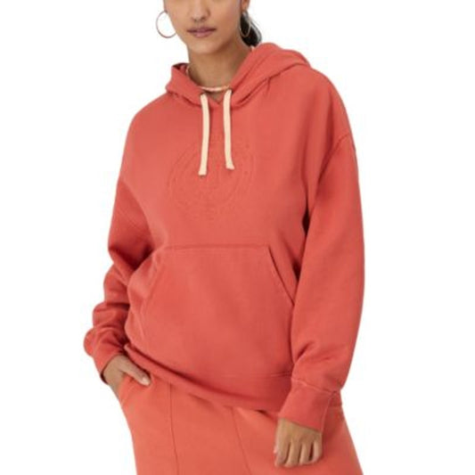 Champion Women's Vintage Wash Hoodie in Picante Pink