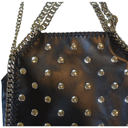 Stella McCartney Women's Mini Tote Bag Allover Stud in Black
