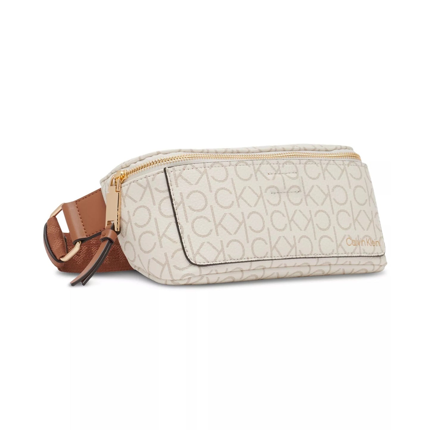 Calvin Klein Millie Signature Convertible Belt Bag with Zippered Coin Pouch