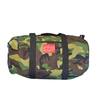Manhattan Portage "Chelsea" Drum Duffle Bag in Green Camo Print