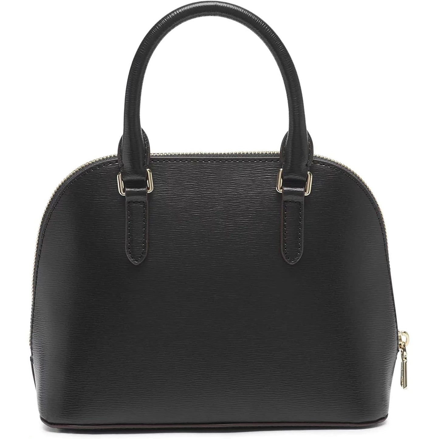 DKNY "Bryant" Dome Satchel with Convertible Strap In Black