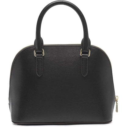 DKNY "Bryant" Dome Satchel with Convertible Strap In Black