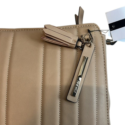Nine West "Imogen" Swing Pack Crossbody Bag in Khaki Tan