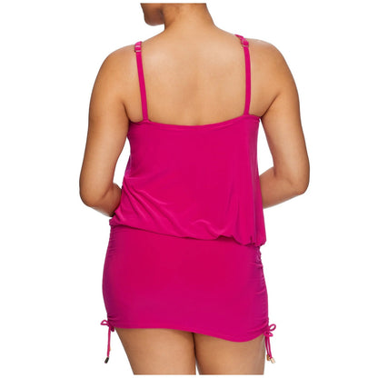 Magicsuit  Plus Size Susan One Piece In Ruby (Hot Pink)
