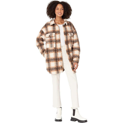 Sanctuary Plaid Town Jacket Westside Plaid