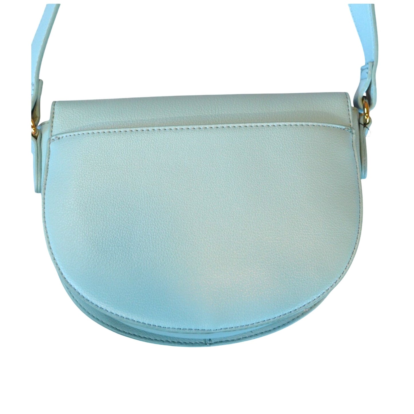 On 34th Women's "Holmme" Saddle Crossbody Bag in Sea Spray Blue