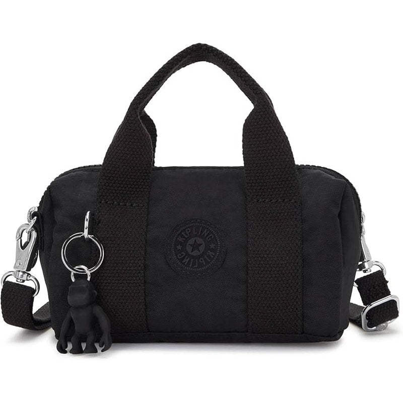 Kipling Barbie Bina Small Nylon Crossbody Bag in Black Noir