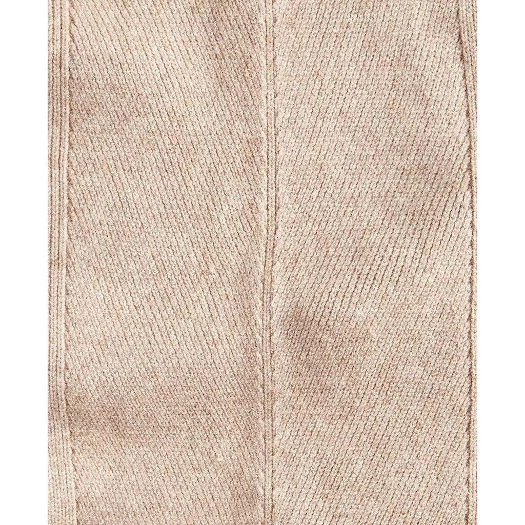On 34th Women's Solid Multi-Stitch Scarf in Beige