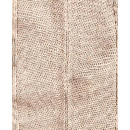 On 34th Women's Solid Multi-Stitch Scarf in Beige