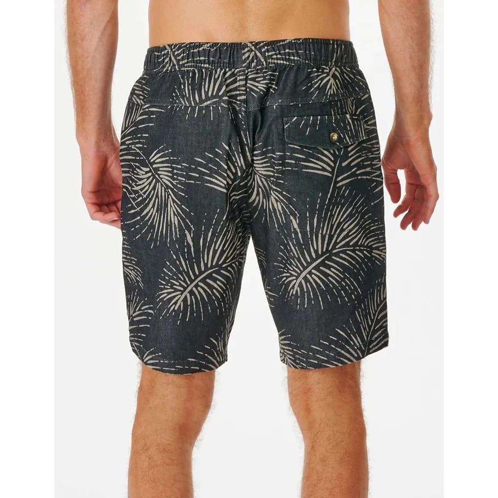 Rip Curl Men's Boardshorts Paradiso 18" Volley In Charcoal, Size Large