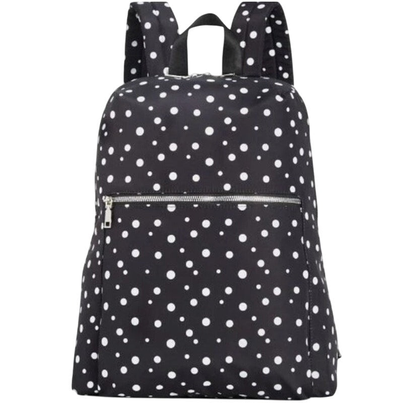 INC International Concepts Women's Black & White Polka Dot "Layla" Backpack