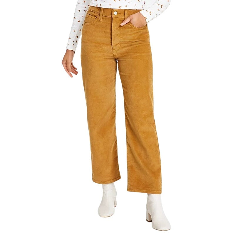 Levi's Women's Corduroy Ribcage Straight Ankle Jeans