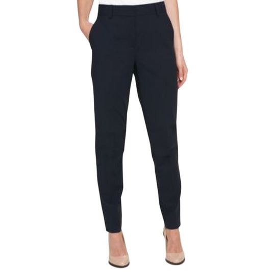 DKNY Women's Skinny Ankle Pants in Black