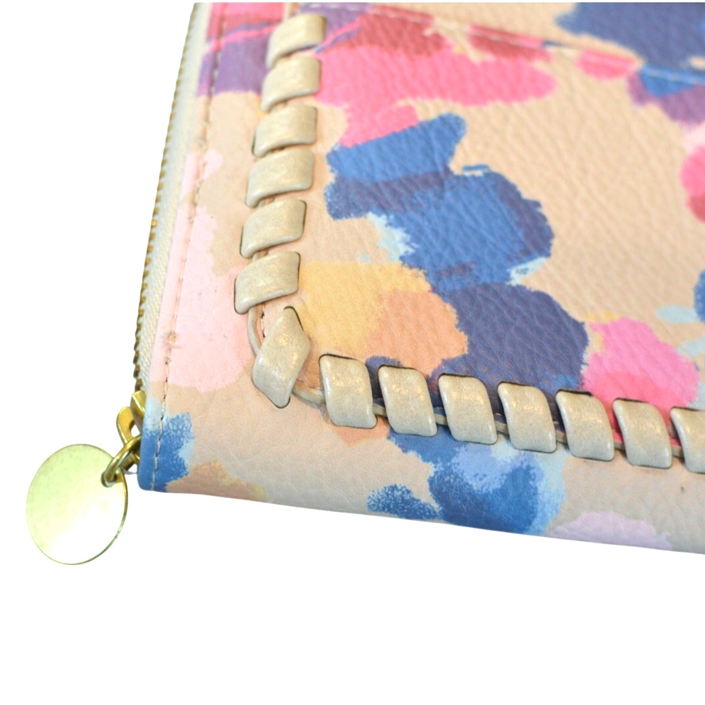 Style & Co. Whipstitch Zip Wallet in Dream Dye Print