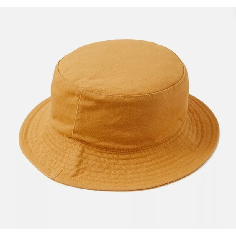 Sun + Stone Men's Denim Bucket Hat Mustard Yellow, OS