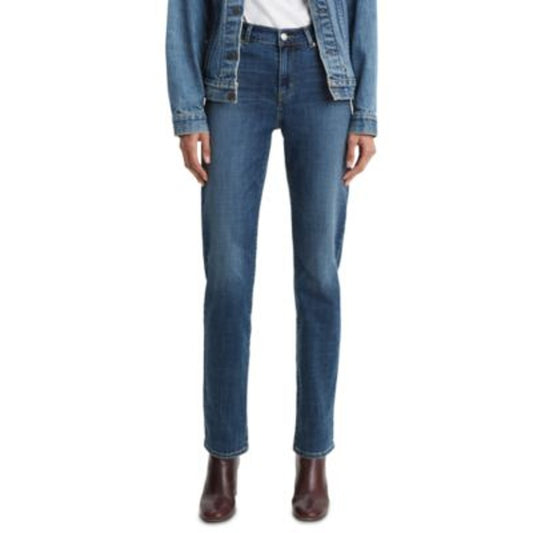 Levi's Women's Classic Straight Leg Jeans in Lapis Heyday Wash