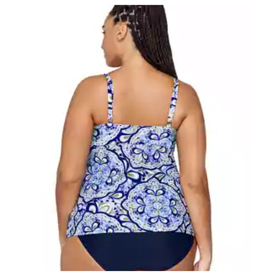 Raisins Curve Happy You're Here Aries Tankini Swim Top