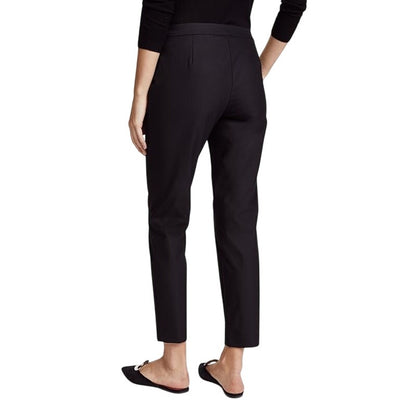 Theory Ladies Thaniel Approach Cropped Slim Pants Black, Size 0
