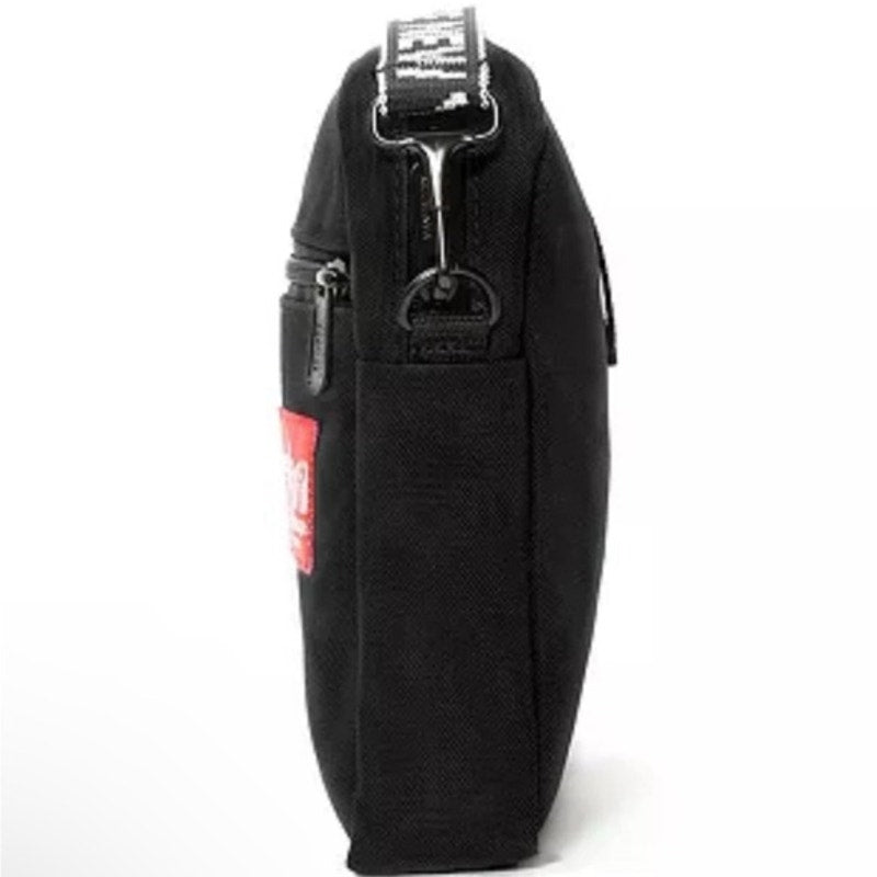 Manhattan Portage Signature "Emblem City Lights" Crossbody Bag in Black