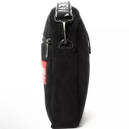 Manhattan Portage Signature "Emblem City Lights" Crossbody Bag in Black