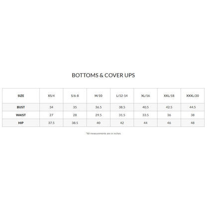 Contours by Coco Reef Women's Shaping Swim Skirt in Floral Multi