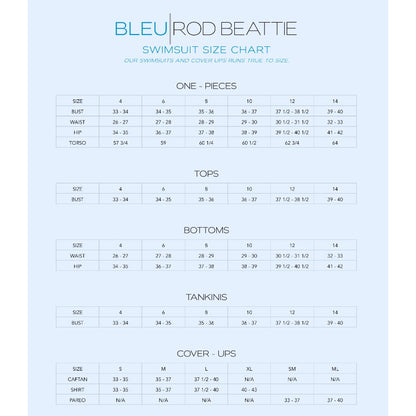 Bleu by Rod Beattie Ring Master Plunge Tankini Top in Azure Blue