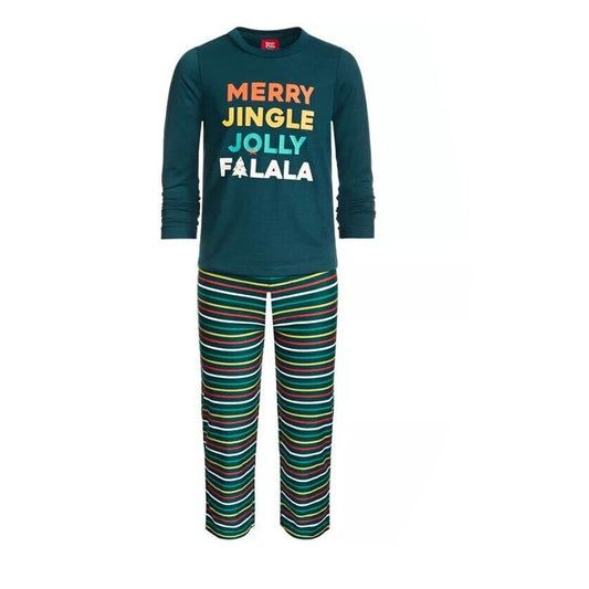 Family Pajamas Matching Kids Merry Jingle Mix it Pajama Set, Size S (6-7)