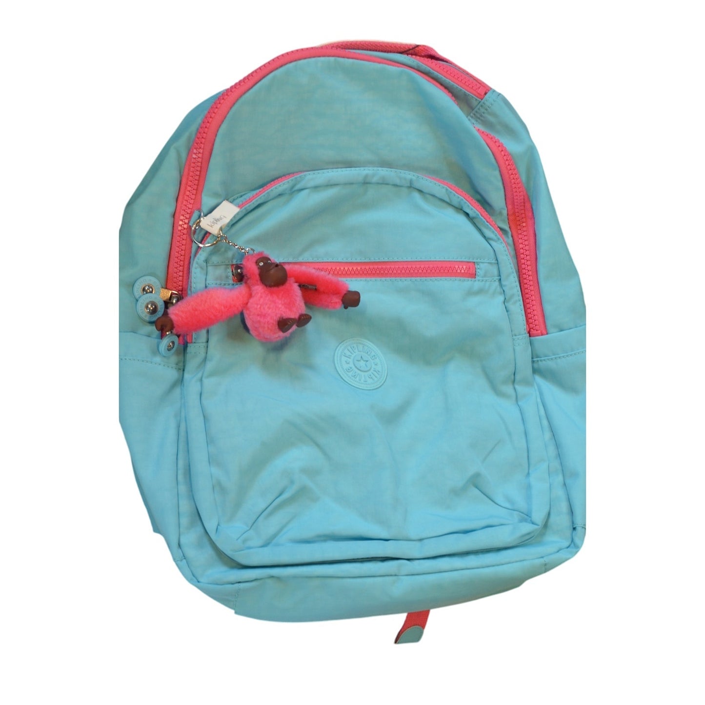 Kipling Women's Seoul Large 15" Laptop School Backpack in Blue Sea Combo
