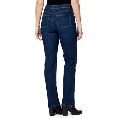 Gloria Vanderbilt Women's Petite Amanda Straight-Leg Jeans in Madison Wash