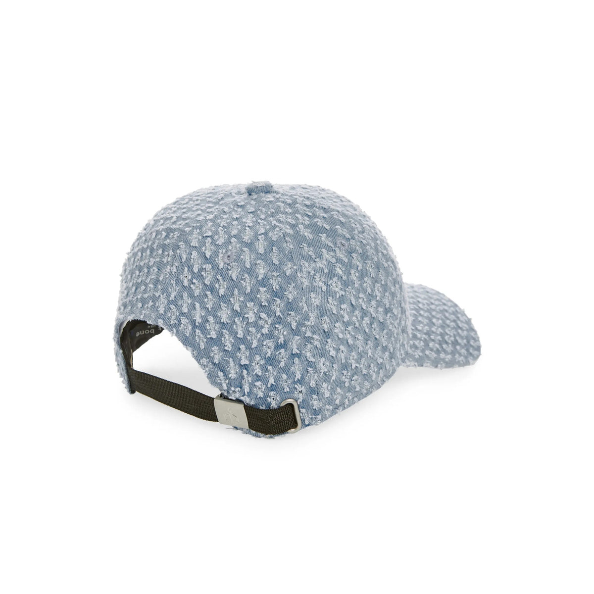 Rag & Bone Harlow Baseball Cap in Denim Tweed