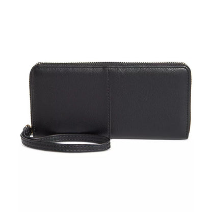 On 34th Women's "Angii" Zip Around Wristlet Wallet in Black